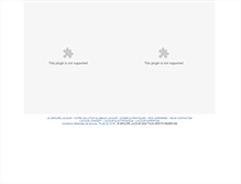 Tablet Screenshot of groupe-lacour.fr